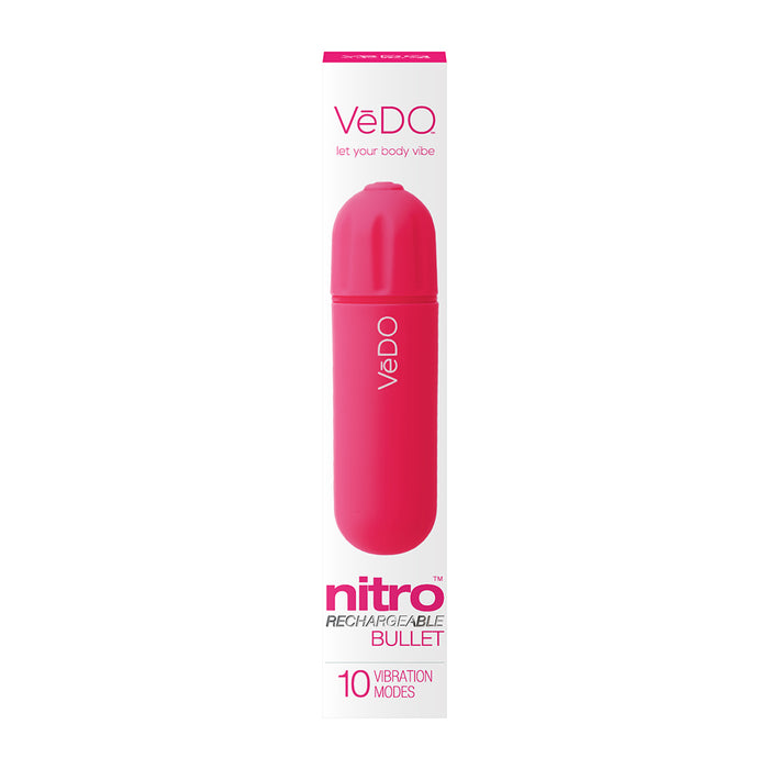 VeDO Nitro Rechargeable Bullet Vibe Pink