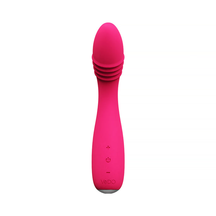 VeDO Ohni Rechargeable G-Spot Thrusting Vibe Pink