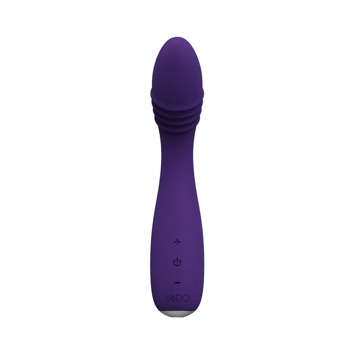 VeDO Ohni Rechargeable G-Spot Thrusting Vibe Purple