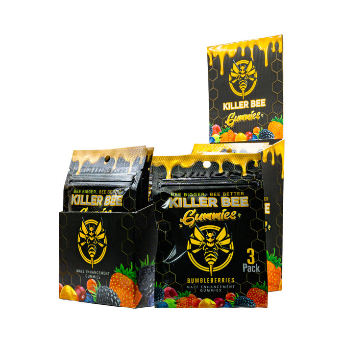 Killer Bee Gummies Men 24-Pack Display (3/Pack)