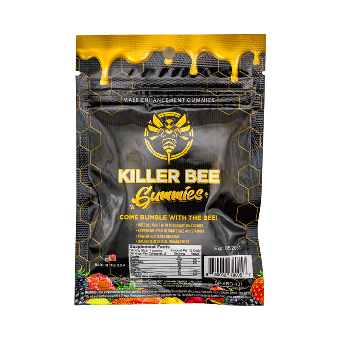 Killer Bee Gummies Men 24-Pack Display (3/Pack)