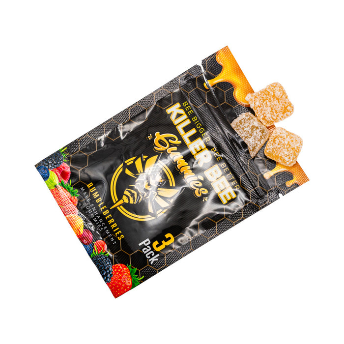 Killer Bee Gummies Men 24-Pack Display (3/Pack)