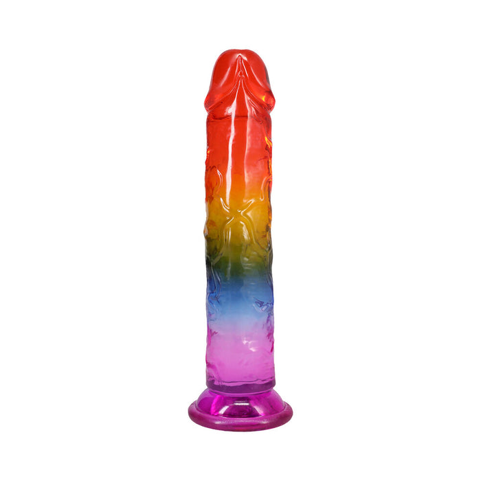 Crystal Jellies 8.5 in. Dong Rainbow