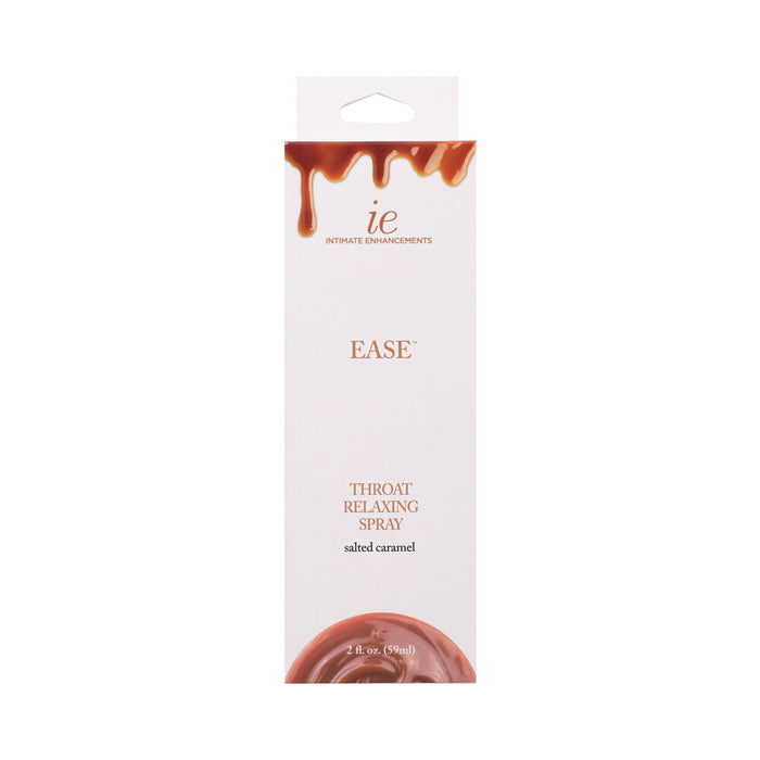 Intimate Enhancements Ease Throat Relaxing Spray Salted Caramel 2 oz.