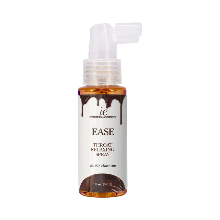 Intimate Enhancements Ease Throat Relaxing Spray Double Chocolate 2 oz.