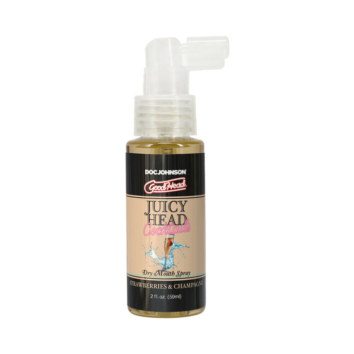 GoodHead Juicy Head Cocktails Dry Mouth Spray Strawberries & Champagne 2 oz.