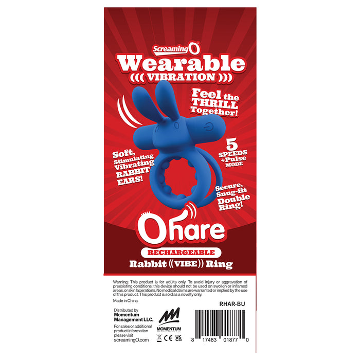 Screaming O Rechargeable Ohare Blue