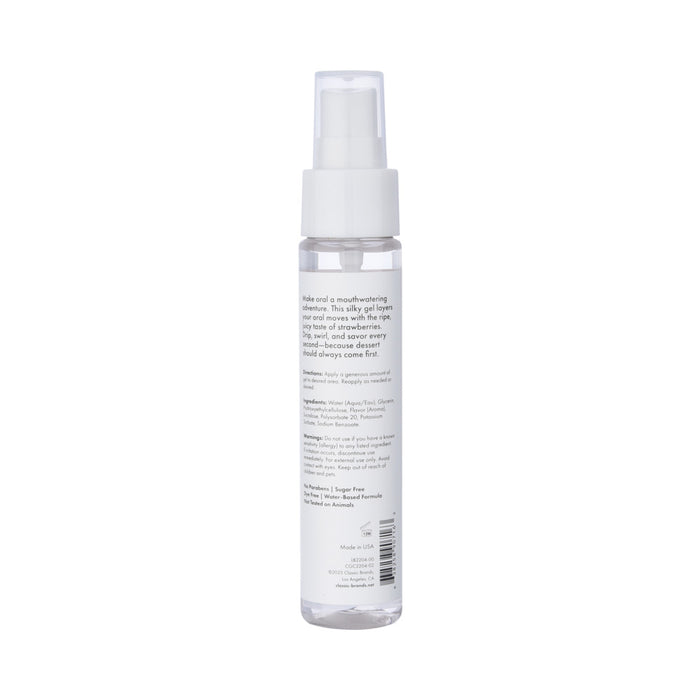 CG Blow Me Oral Sex Gel Strawberry 2 oz.
