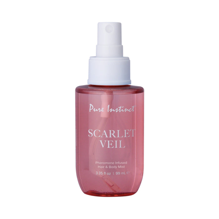 Pure Instinct Pheromone Hair & Body Mist Scarlet Veil 3.35 oz.