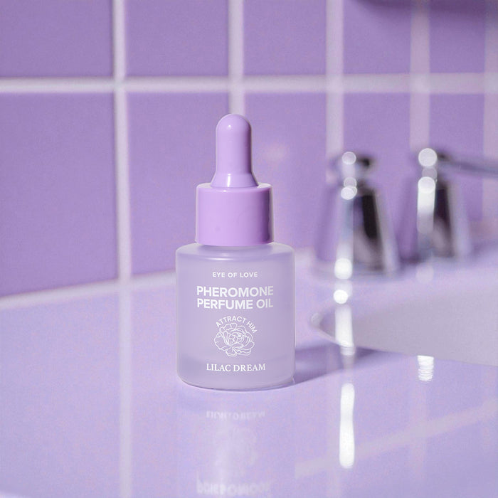 Eye of Love Pheromone Parfum Oil 0.67 oz. Dropper Lilac Dream