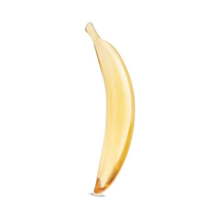 Glas Banana Joy 7 in. Glass Dildo