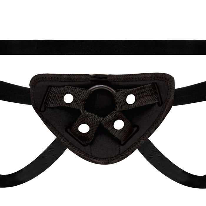 Lux Fetish 3pc Strap-on Pegging Trainer Set with Vibrating Dildo