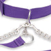 Lux Fetish Collar Cuffs & Leash Set with Removable Cuffs and Leash