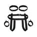 Lux Fetish Position Pal Harness with Removable Thigh Cuffs