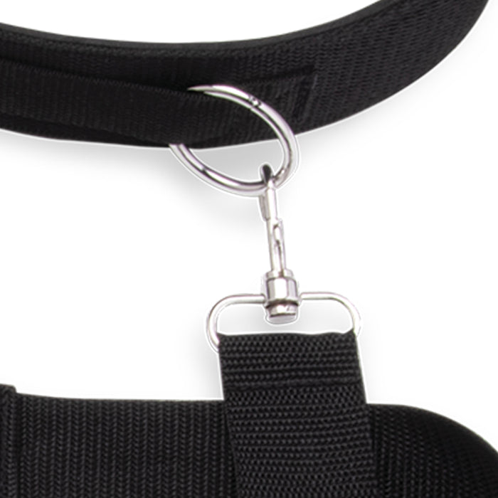 Lux Fetish Position Pal Harness with Removable Thigh Cuffs