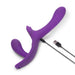 Together Lock-In Dual-Ended Vibrating Strap-on & Harness Set