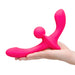 Together Double Tap Dual-Ended Vibrating Strapless Strap-on