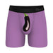 Shinesty The Double Entendre Eggplant Ball Hammock Pouch Underwear with Fly 2XL