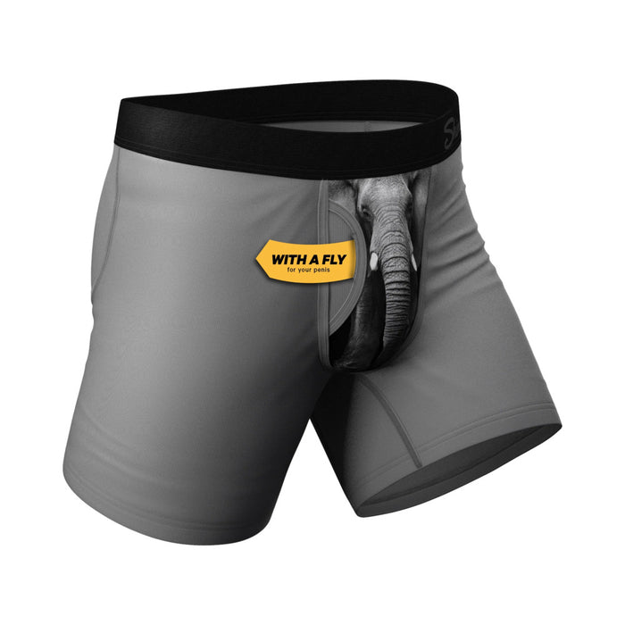 Shinesty The Junk In The Trunk Elephant Ball Hammock Pouch Underwear with Fly 5XL
