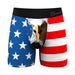 Shinesty The Mascot American Flag Ball Hammock Pouch Underwear with Fly XL