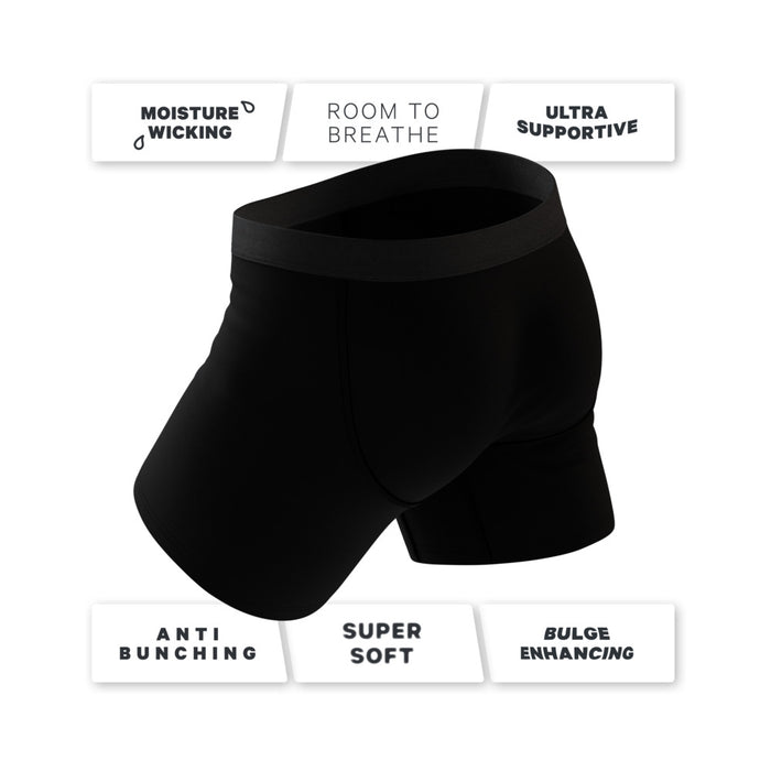 Shinesty The Rear View Size Warning Ball Hammock Pouch Underwear M