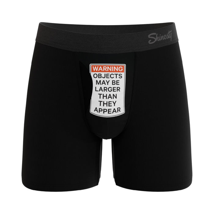 Shinesty The Rear View Size Warning Ball Hammock Pouch Underwear L