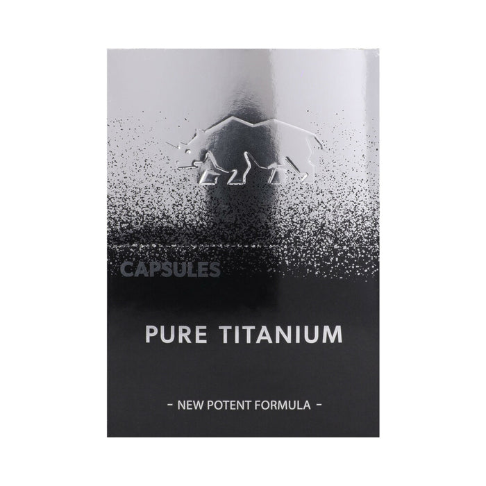 Rhino Pure Titanium Capsules 24-Pack Display
