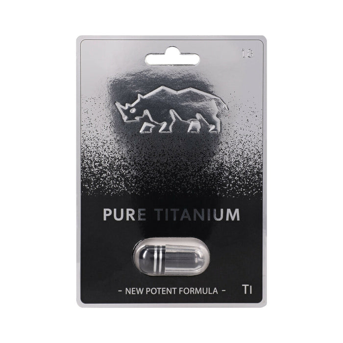 Rhino Pure Titanium Capsules 24-Pack Display