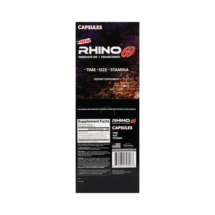 Rhino 69 Capsules 24-Pack Display