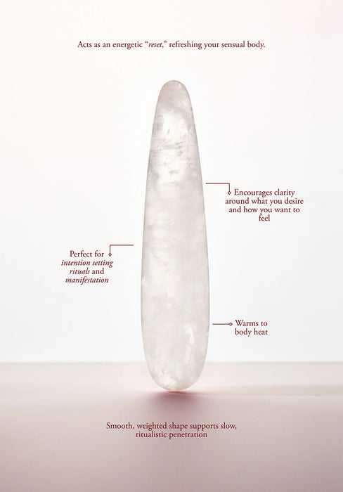 Chakrubs Prism Original Clear Quartz Wand
