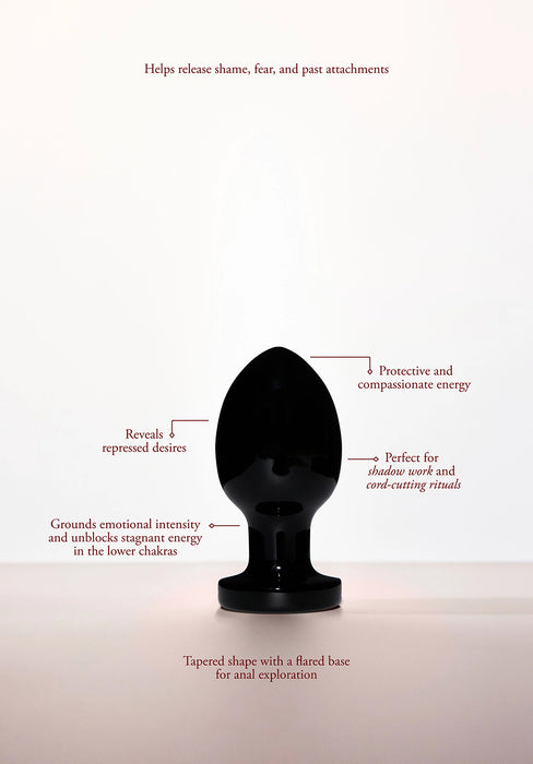 Chakrubs Xaga Root Obsidian Plug