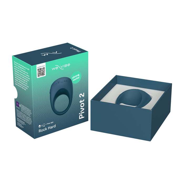 We-Vibe Pivot 2 Vibrating Couples Ring Slate