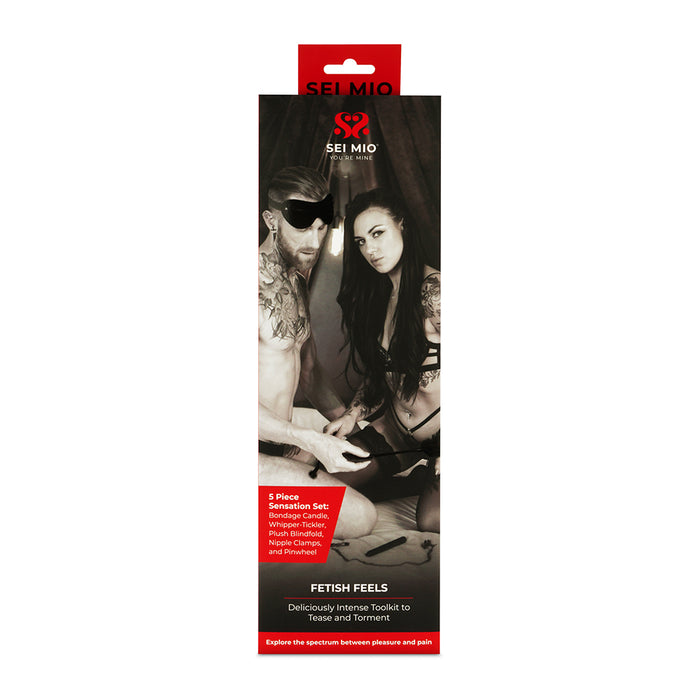 SEI MIO Fetish Feels Sensuous 5-Piece Sensation Kinky Kit
