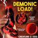 Creature Cocks Hell Hound Squirting Silicone Penis Enhancer Red