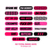 Ouchie Stix by Neva Nude Naughty Naughty XXX Bandages 40-Pack
