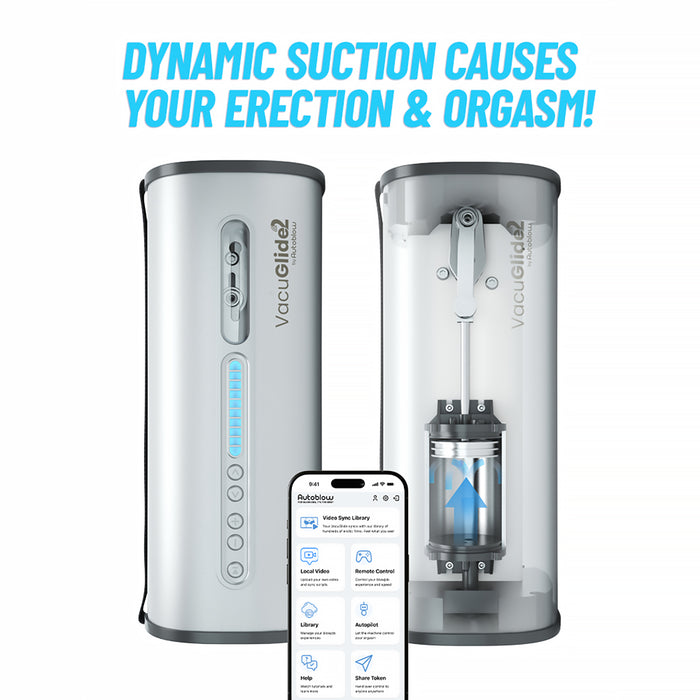 VacuGlide 2 by Autoblow Suction Milk Machine