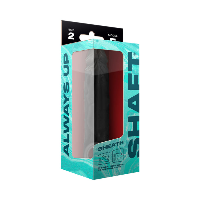 Shaft Model F: Sheath Size 2 Black