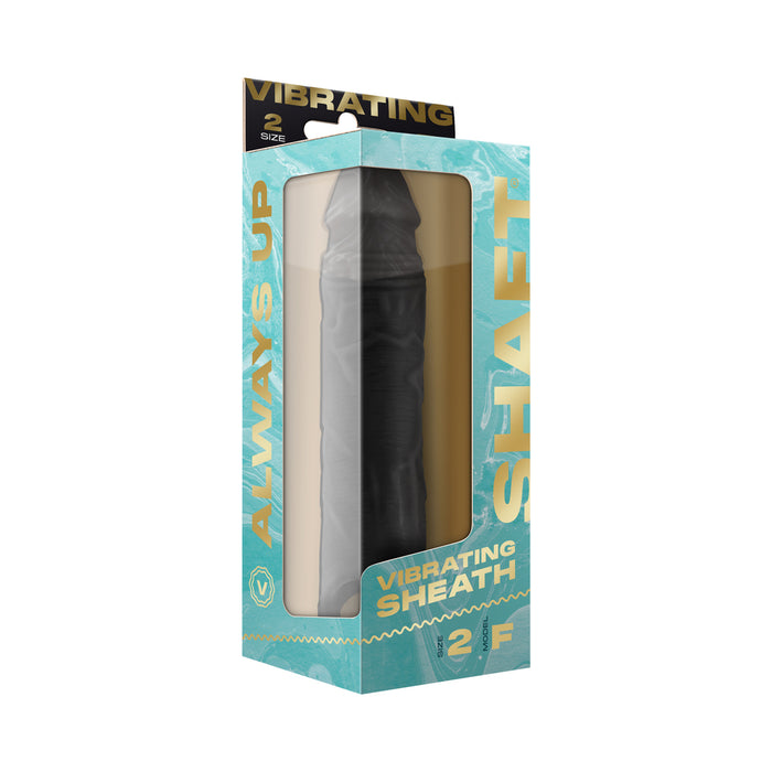 Shaft Vibrating Model F: Sheath Size 2 Black