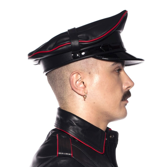Prowler RED Military Cap Black/Red 57cm (M)