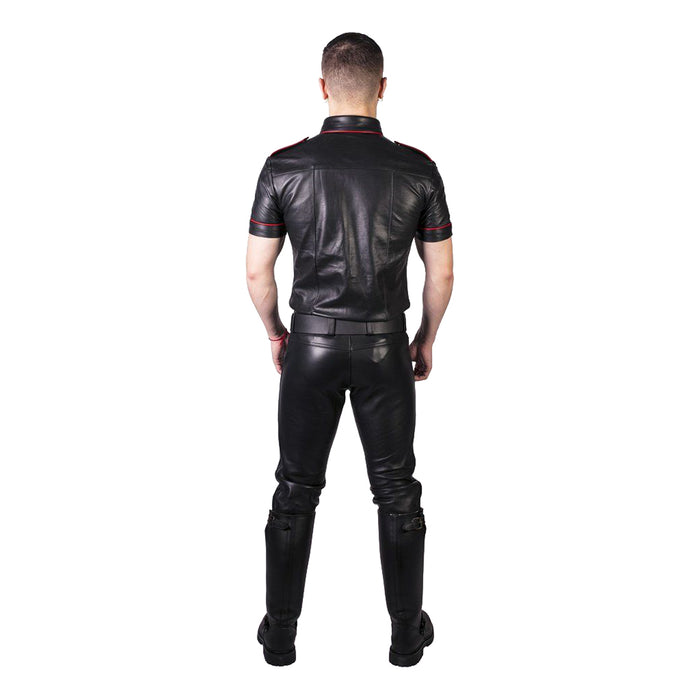 Prowler RED Leather Jeans Black 32 in.