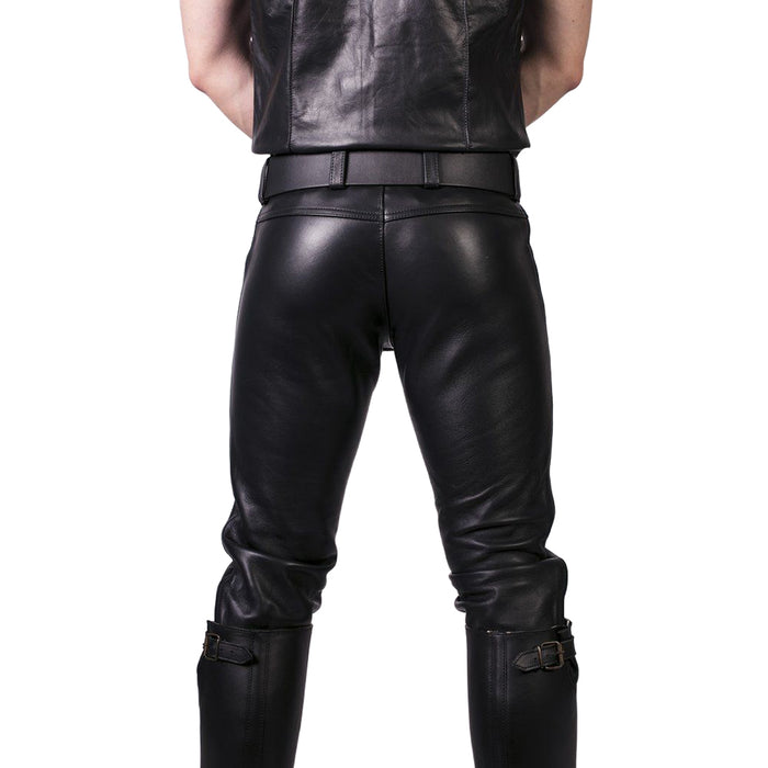 Prowler RED Leather Jeans Black 32 in.