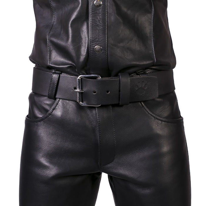 Prowler RED Leather Jeans Black 34 in.