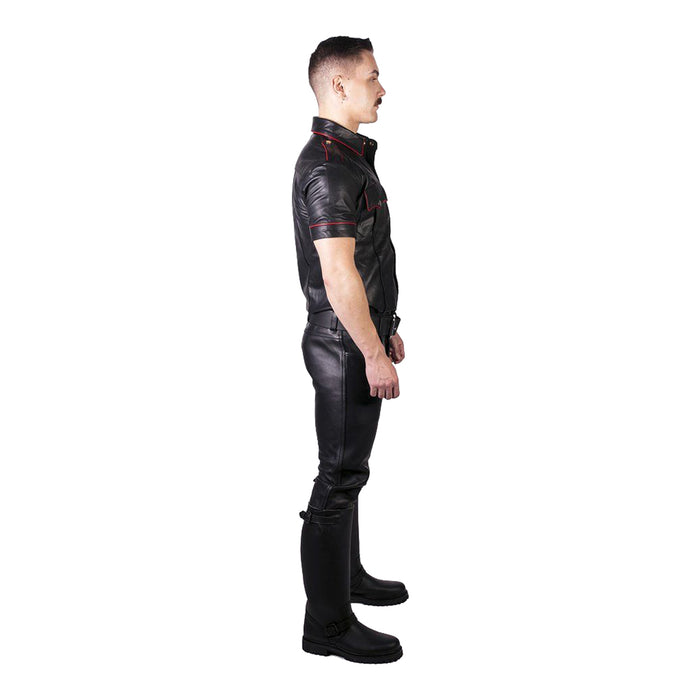 Prowler RED Leather Jeans Black 36 in.