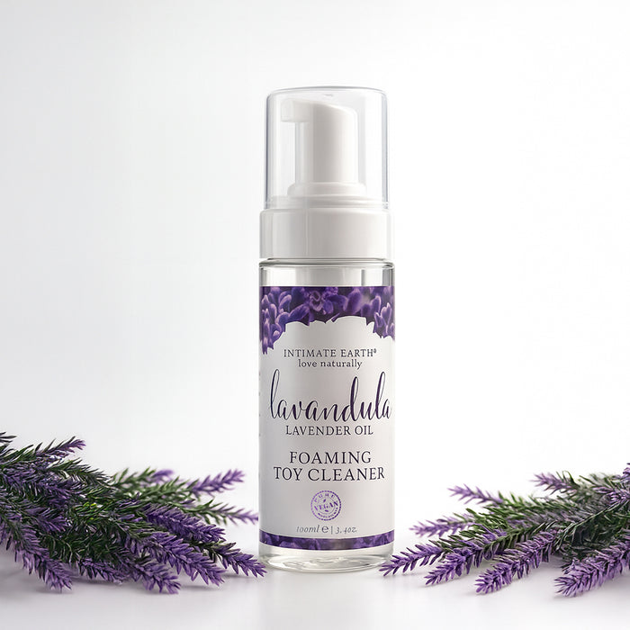 Intimate Earth Lavandula Foaming Toy Cleaner 3.4 oz.