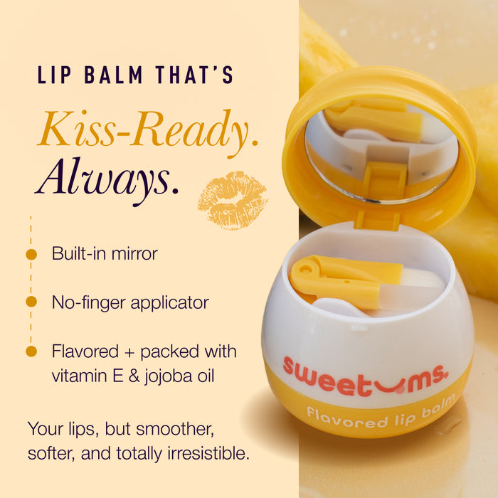 Sweetums Flavored Lip Balm Pineapple