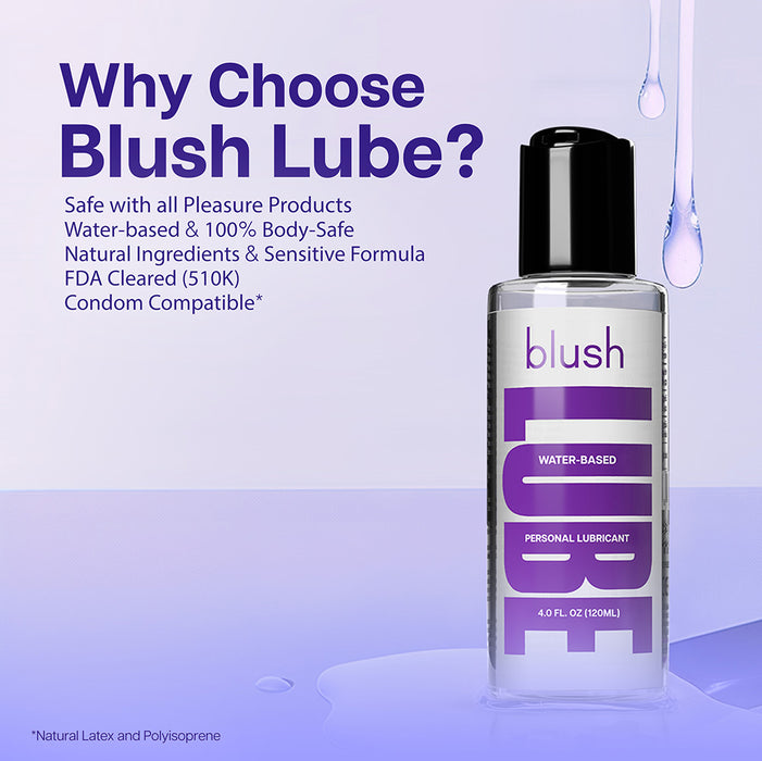 Blush Lube Water Based 4 oz.