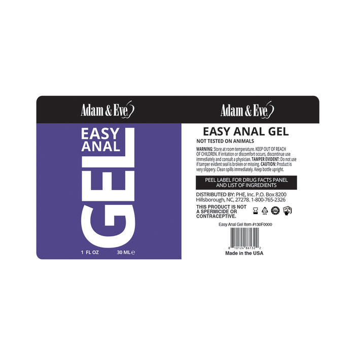 Adam & Eve Easy Anal Gel