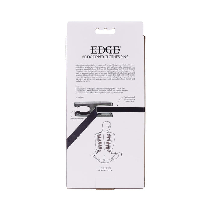Sportsheets Edge Body Zipper Clothes Pins