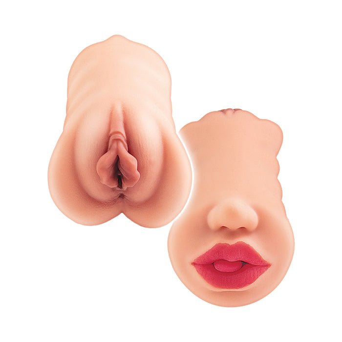 Always Horny Masturbator Double Sided Stroker Beige