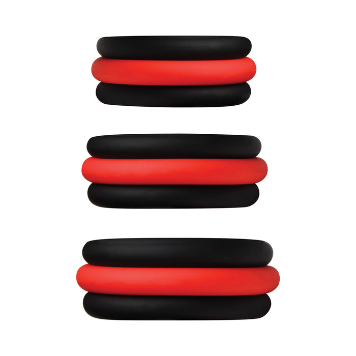 JOCK Enhancers Set of 3 - 2-in-1 Silicone C-Rings
